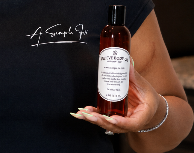 "Relieve" Body Oil