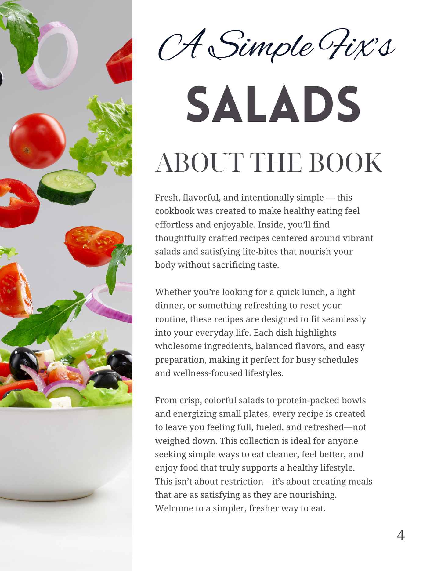 SALADS by A Simple Fix (14-Day Weight-Loss Challenge)