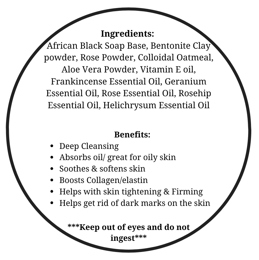 Black Gold Soap Bar
